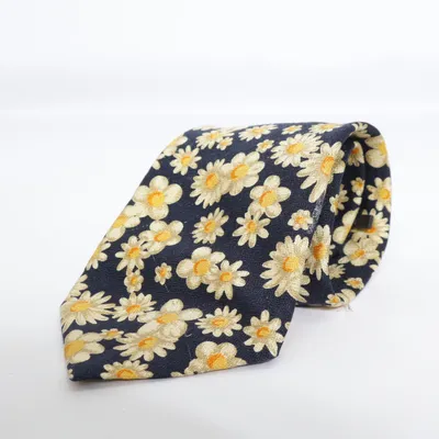 Tie (Blue, Yellow) from Hemley Silk