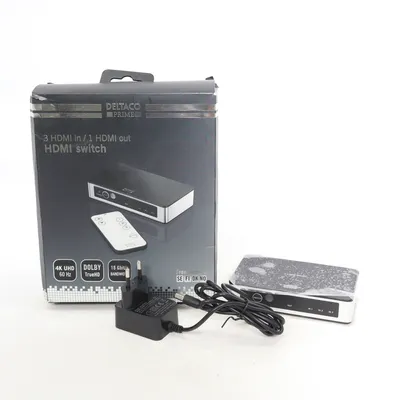 HDMI schakelaar van Deltaco Prime