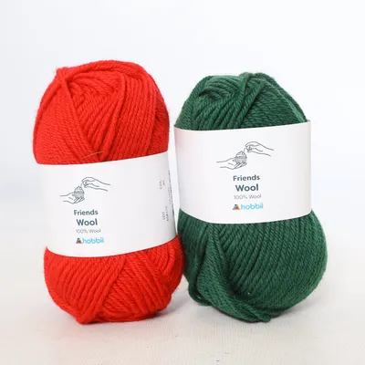 Garn (Friends Wool) fra Hobbii Uld