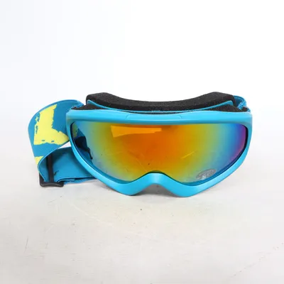 Skibril (Blauw, Meerkleurig)