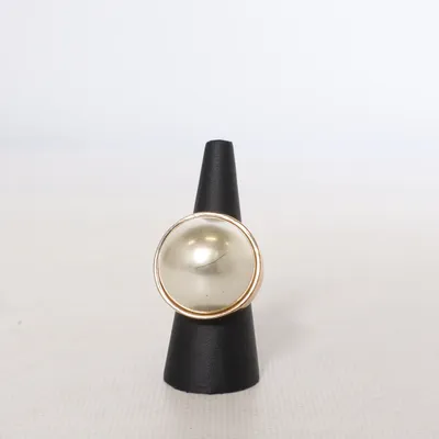 Ring (Gold, White) Unknown metal