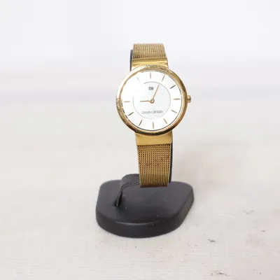 Armbandsur (Guldfärgad, Silverfärgad, Silverfärgad) från Danish Design