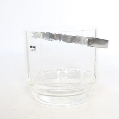 Ishink (Transparent, Silverfärgad) från Sea Glasbruk