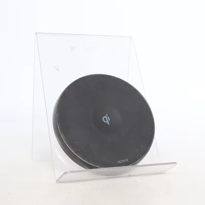 Trådløs oplader (Qi-1028) fra Deltaco