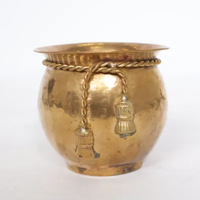 Pot (Gold) from Akta massing Brass