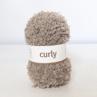 Yarn (Curly) from Curly Acrylic, Mohair, Wool