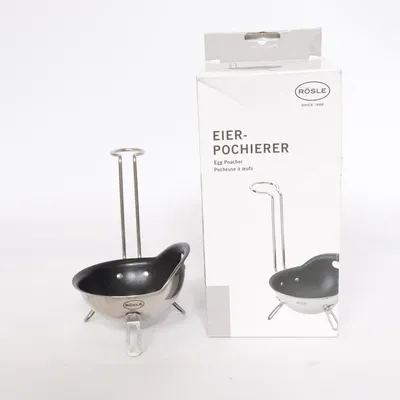 Egg cooker (Black, Silver) from Rösle