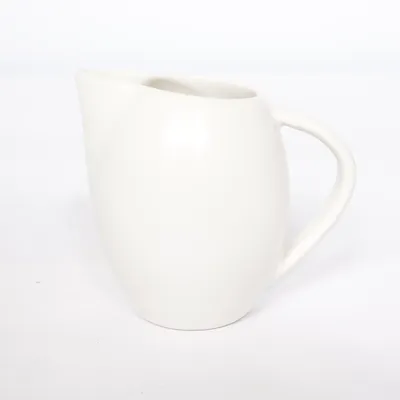 Melkkannetje (Wit) van Höganäs Keramik