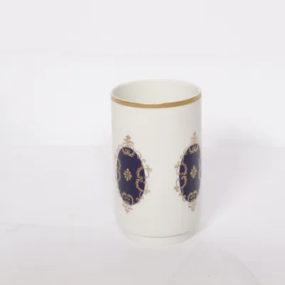 Mug (White, Blue, Gold) from Echt Kobalt