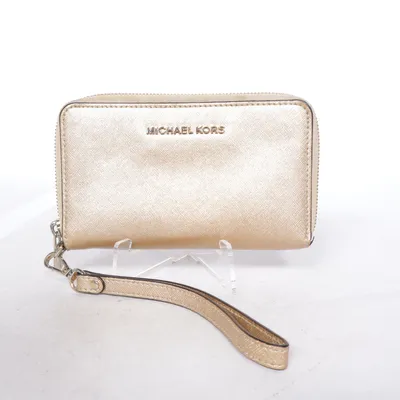 Plånbok (Guldfärgad) från Michael Kors Skinn