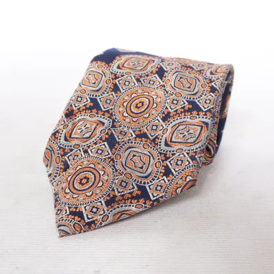 Tie (Blue, Orange, White) from Alpi