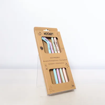 Sugrör (Reusable Drinking Straws) från Moomin