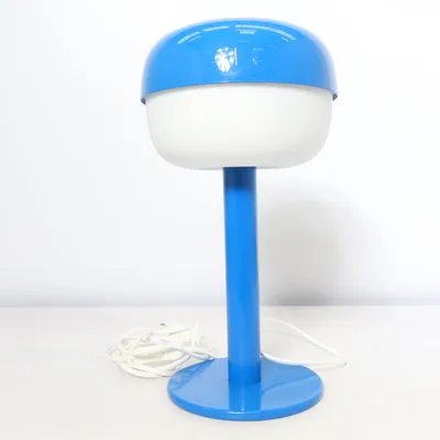 Bordlampe (Blå, Hvid) fra IKEA