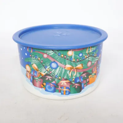 Matlåda (Blå, Vit) från Tupperware