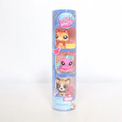 Legetøjsfigur (Pet Trio) fra Littlest Pet Shop