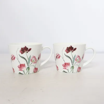 Mug (White, Multicolored) from Hemtex