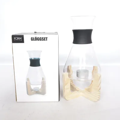 Glöggset (Svart, Transparent, Silverfärgad) från Form Living