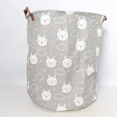 Laundry basket (Gray, Multicolored)