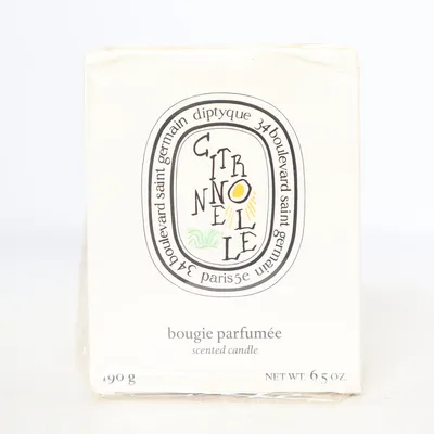Scented candles (Citronnelle) from Diptyque