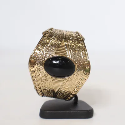 Armband (Goud, Zwart) Onbekend materiaal