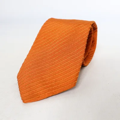 Stropdas (Oranje) van Profuomo Zijde