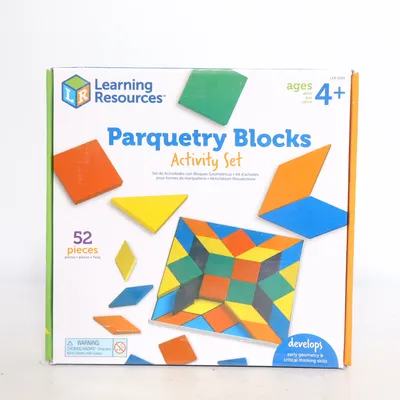 Aktivitetsleksak (Parquetry Blocks Activity Set) från Learning Resources