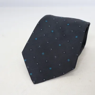 Stropdas (Zwart, Blauw) van Via Durini Zijde