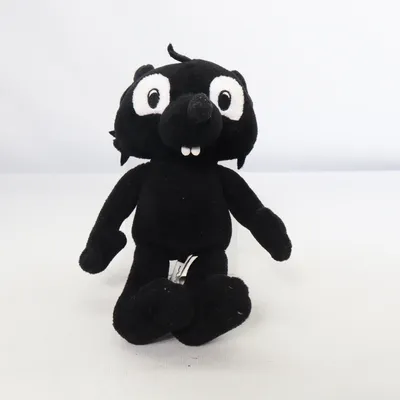 Zacht speeltje (Zwart, Wit) van Bamses Värld Polyester