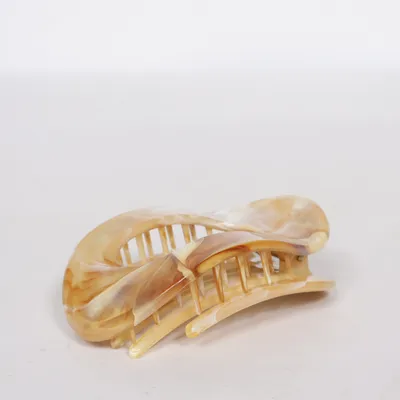 Hårklämma (Brun, Vit, Flerfärgad)