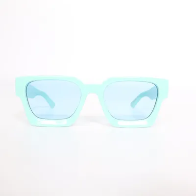 Lunettes de soleil (Vert, Bleu)