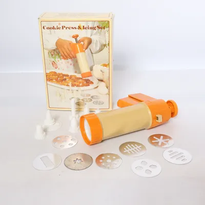 Koekjespers (Cookie Press & Icing Set)