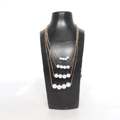 Ketting (Goud, Wit) van Fashion Jewelry Onbekend materiaal