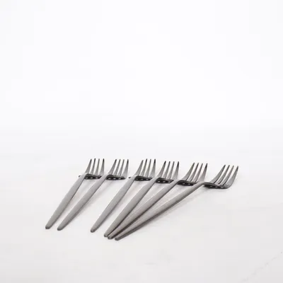 Fourchette (Noir) Acier inoxydable