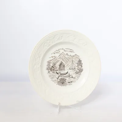 Assiette (Blanc, Marron) de Rörstrand