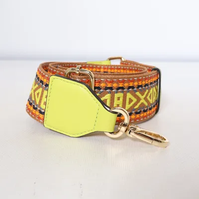Shoulder strap (Brown, Multicolored) from Seidenfelt