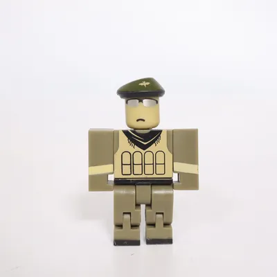 Leksaksfigur (Grön, Beige, Svart) från Roblox