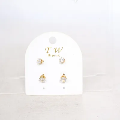 Oorbellen (Goud) van TW Onbekend materiaal