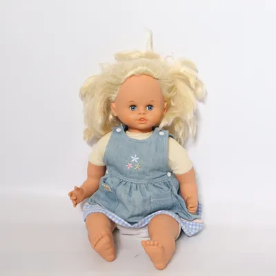Doll (Blue, White, Multicolored) from Skrållan