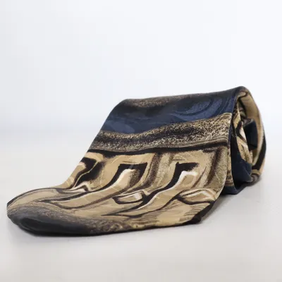 Stropdas (Blauw, Beige, Meerkleurig) van Harvé Benard Zijde