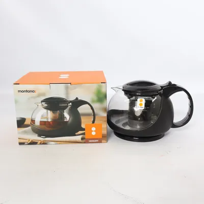 Teapot (Black, Transparent) from Montana