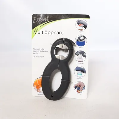 Bottle opener (6-In-1 Multiöppnare) from Exxent