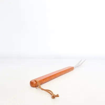 Barbeque cutlery (Brown, Silver)