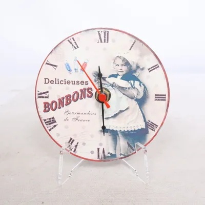 Horloge murale (Rouge, Blanc, Multicolore) de The Collection