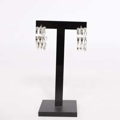 Örhängen (Silverfärgad) från Gemini Okänd metall