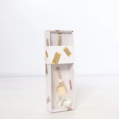 Car accessory (Transparent, Gold)