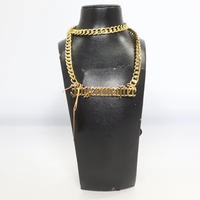Necklace (Goldkette) from Jägermeister Unknown metal