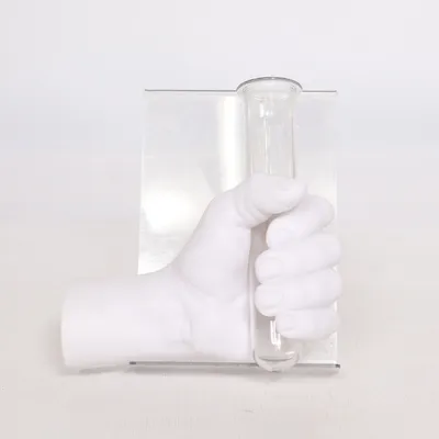 Provdocka (Transparent, Vit)