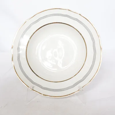 Plat creux (Blanc, Or) de Arabia