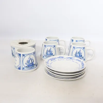 Tableware (White, Blue) from Braun