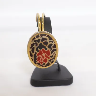 Armring (Guldfärgad, Röd, Brun) Okänd metall